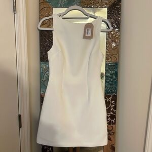 Ivory Meshki Angela Suiting Mini Dress XS NWT